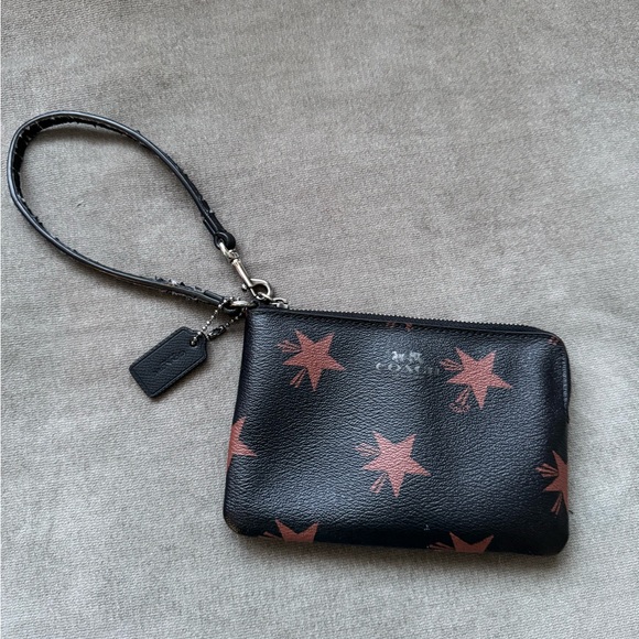 Coach Black and Pink Star Satchel EC - Picture 5 of 7